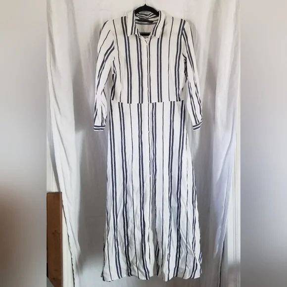 Zara | Dresses | Zara Button Front Linen Blend Maxi Dress | Poshmark Zara | Dresses | Zara Button Front Linen Blend Maxi Dress | Poshmark